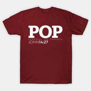 Peaceful on Purpose Christian T-Shirt, T-Shirt, Faith-based Apparel, Women's, Men's, Unisex, Hoodies, Sweatshirts T-Shirt